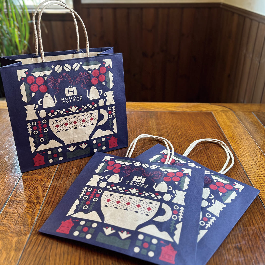手提げ紙袋 – HONOKA COFFEE