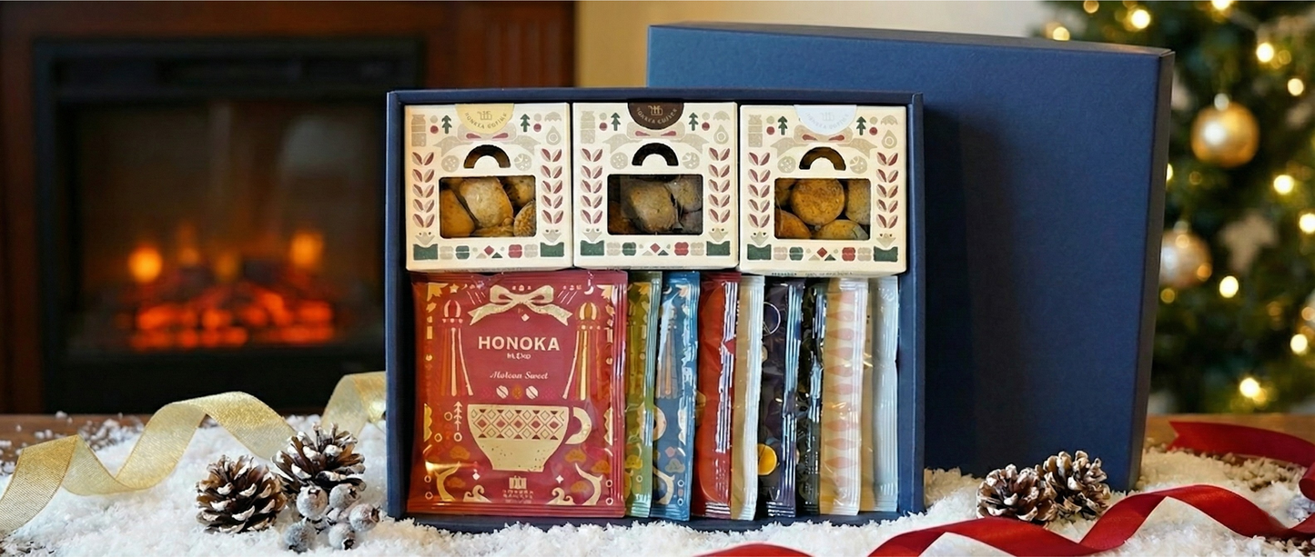 HONOKA COFFEEの冬ギフトが今年も登場しました。