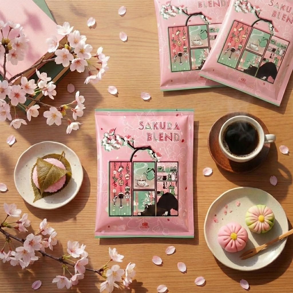 【春限定】さくらブレンド販売開始｜想いを添える、やさしい一杯