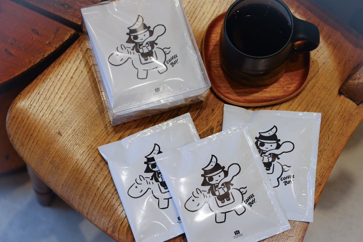 ドリップバッグコーヒー】COFFEE BOYコラボ！マサムネくんブレンド/5杯